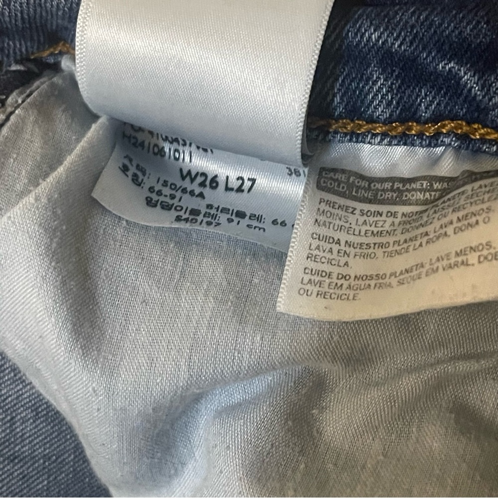 Levi's Premium Ribcage Straight W26L27 - Picture 9 of 9